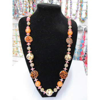 Beaded necklace-019