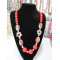 Beaded necklace-018