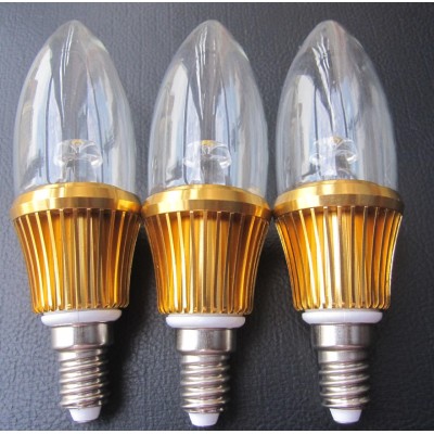 Dimmable e14 led candle bulbs 3w