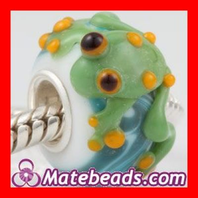 Pandora Animal Glass Frog Bead