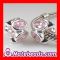 Sterling Silver CZ Bead charms