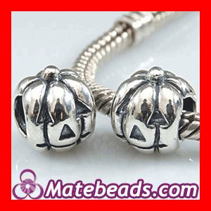 Pandora sterling silver Halloween ghost charm beads