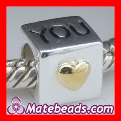 Sterling Silver Engraved Love Bead