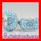 Sterling Silver Swarovski Crystal Beads with Thread Core 925 stamped