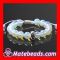 Shamballa Style Thomas Sabo Charm Bracelet with Opal and silver bead