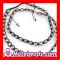 Wholesale Fashion Shamballa Necklaces with Black and Crystal Ball Beads