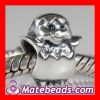 Sterling silver hatching chick easter egg beads