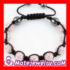 Fake Tresor Paris Bracelet wholesale | Fashion Crystal pave bead Shamballa bracelets