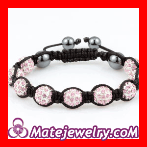 Fake Tresor Paris Bracelet wholesale | Fashion Crystal pave bead Shamballa bracelets