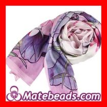 Natural Long Silk Scarves & Shawls For Fashion Women