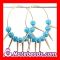 Wholesale Fashion Rhinestone Crystal Ball Hoop Earrings