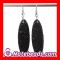 Black Crystal Basketball Wives Bamboo Earrings At Least Two Pair