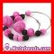 Mesh Ball Beads Basketball Wives Poparazzi Earrings Cheap