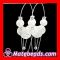 Wholesale BBW Inspired Mesh Earrings With Chains