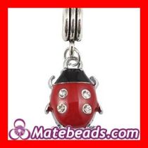 Cheap Pandora Enamel Ladybug Charms With Stone