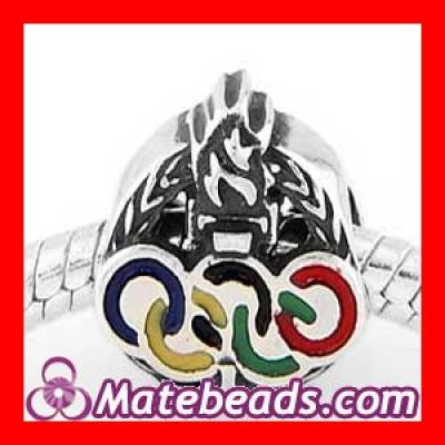 925 Sterling Silver Pandora Olympic Rings Beads Cheap