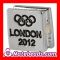 London 2012 Shamballa Olympic Athletics Square Alloy Beads