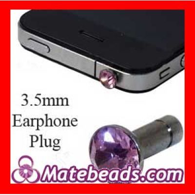 3.5mm Earphone Jack Cover Plug for Apple iPhone 3G 3GS 4 4S