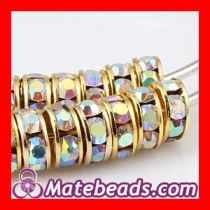 Basketball Wives Crystal Rondelle Spacer Beads