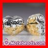 Pandora Sterling Silver Heart Grandma Charm Beads