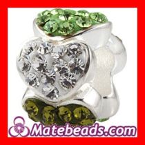 Wholesale Swarovski Crystal Heart Bead