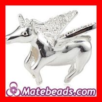 Wholesale Pandora Silver Unicorn Charm Bead