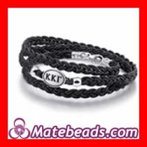 Wholesale Kappa Kappa Gamma Triple Wrap Sorority Bracelet