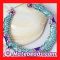 Fashion Handmade Cyan Crystal Bamboo Hoop Earrings For Women Wholesale Cheap