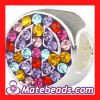 Colorful Sterling Silver Crystal Pandora Trollbeads For Bracelets Wholesale
