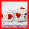 Pandora Style Sterling Silver Crystal Red Heart Beads For Bracelets