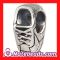 925 Sterling Silver Shoe Beads Charms For Bracelets Wholesale