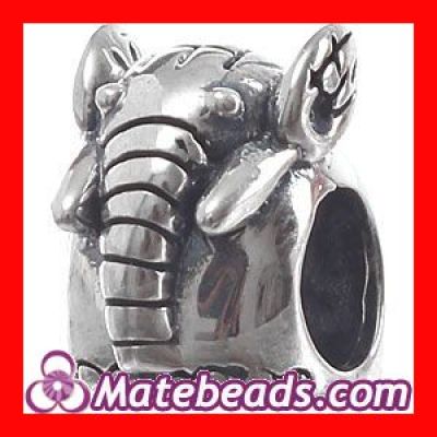 Wholesale European Sterling Silver Elephant Beads Cheap