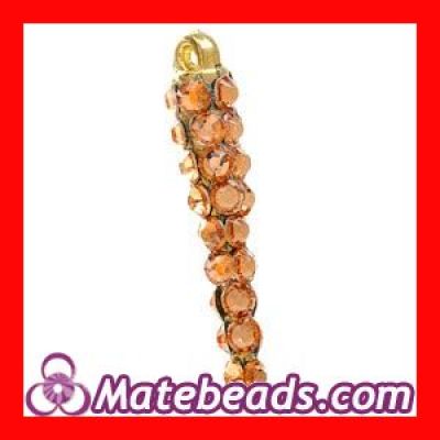 Cheap Basketball Wives Resin Crystal Spike Beads For Hoop Earrings Wholesale