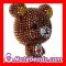 Cheap 3D Bling Iphone 4 Cases Absorbable Crystal Teddy Bear Wholesale