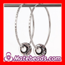 Cheap Fashion Pandora Hoop Earrings Sterling Silver Wholesale
