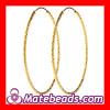 Fashion Very Thin Gold Hoop Earrings For Women Wholesale