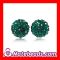 Wholesale Green Micro Swarovski Pave Crystal Beads In Bulk