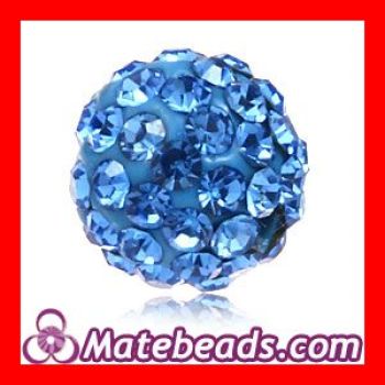 Cheap Handmade 10 mm Pave Crystal Ball Beads For Earrings Etc