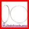 Fashion Cheap Bead Compatible 65mm Silver Hoop Earrings Large Wholesale