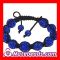 2012 Designer Blue Crystal Macrame Shamballa Bracelets Wholesale