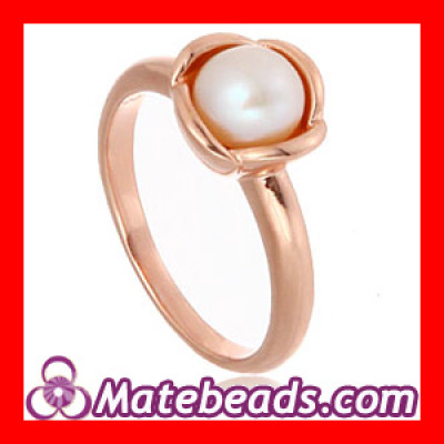 New Design Cheap Fake Pearl Rings For Women Wholesale
