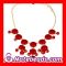 Wholesale Red Fake J CREW Bubble Necklaces For Women Cheap