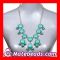 Wholesale Fine Turquoise Resin Bubble Necklace Knockoff Cheap