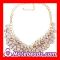 Popular Fashion Bib White Bubble Statement Necklace Trend 2012 Wholesale Cheap