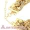 Wholesale Big Chunky Gold Braided Chain Necklace For Women Cheap