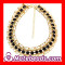 Wholesale Gold And Black  Chunky Choker Necklace Cheap  For Women