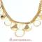 Wholesale Cheap Choker Bubble Bib Necklace Gold Jewelry