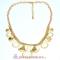 Wholesale Cheap Choker Bubble Bib Necklace Gold Jewelry