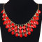 Resin Crystal Fashion Multilayers Necklace Wholesale