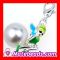 Wholesale Silver Plated Alloy Fashion Pearl Charms